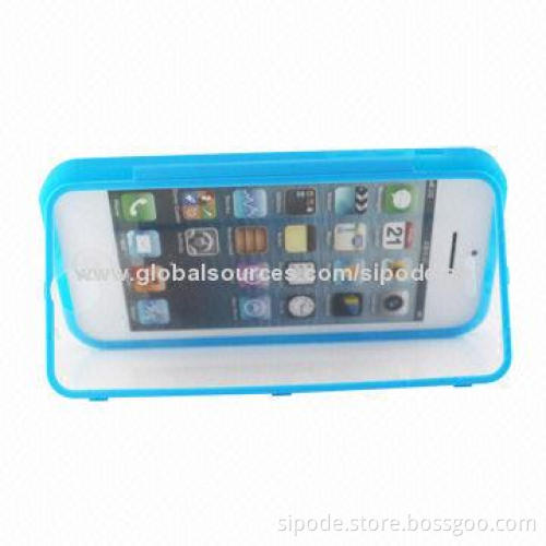 Unique TPU case for iPhone 5C with touchscreen protector